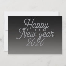 New year greeting calm