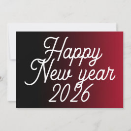 Cartão De Festividades New year greeting card beautiful