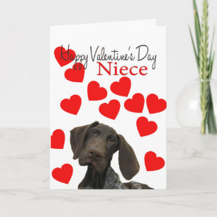Cartão De Festividades Niece Glossy Namorados Grizzly Puppy Amor