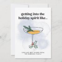 No Espírito Whiskey Cocktail Engraçado Mínimo