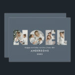 Cartão De Festividades Noel Christmas bold 4 foto simples Holiday<br><div class="desc">Divertimento brilhante e colorido Noel Natal design de 4 fotos no feriado. Vias de cores vermelhas,  verdes,  marinhos azuis e cor-de-rosa disponíveis.</div>