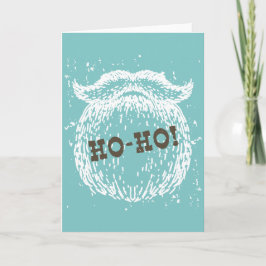 Cartão De Festividades Noel de Papais noeis de Natal Ho-Ho