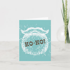 Cartão De Festividades Noel de Papais noeis de Natal Ho-Ho