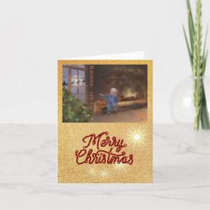 Cartão De Festividades Noite de Natal