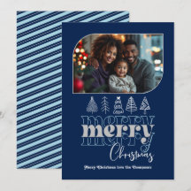 Noite Nórdica Moderno Retrô Garatuja Foto Natal