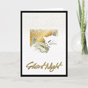 Cartão De Festividades Noite silenciosa