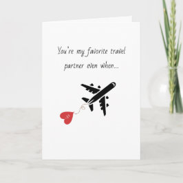 Cartão De Festividades Noivado Simples e Engraçado para namorado marido P