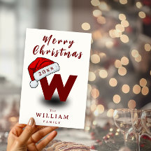 Nome da Família de Script de Natal Monograma Não F