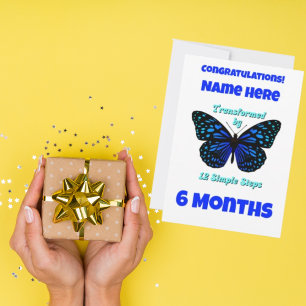 Cartão De Festividades Nome Personalizado/Marco Transformado