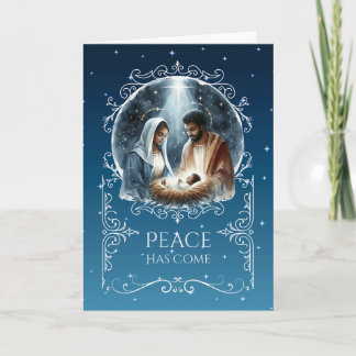 Cartão De Festividades Non-Photo Christmas Holiday Card African-American