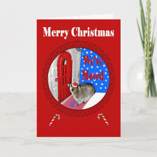 Cartão De Festividades nós mudamos o chris