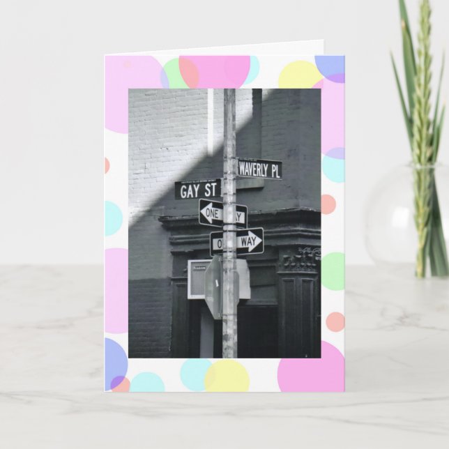 Cartão De Festividades Nós somos significados para esta vida (Frente)