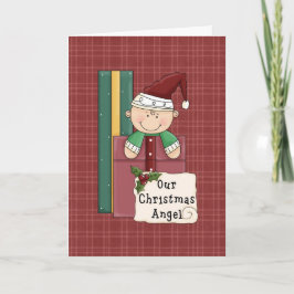 Cartão De Festividades Nosso Anjo de Natal
