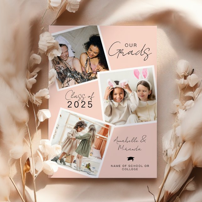 Cartão De Festividades Nossos Formandos De Formatação Conjunta (Criador carregado)