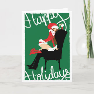 Cartão De Festividades Notecard do visco