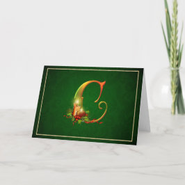 Cartão De Festividades Notecard natalícia brilhando velas luminosas inici