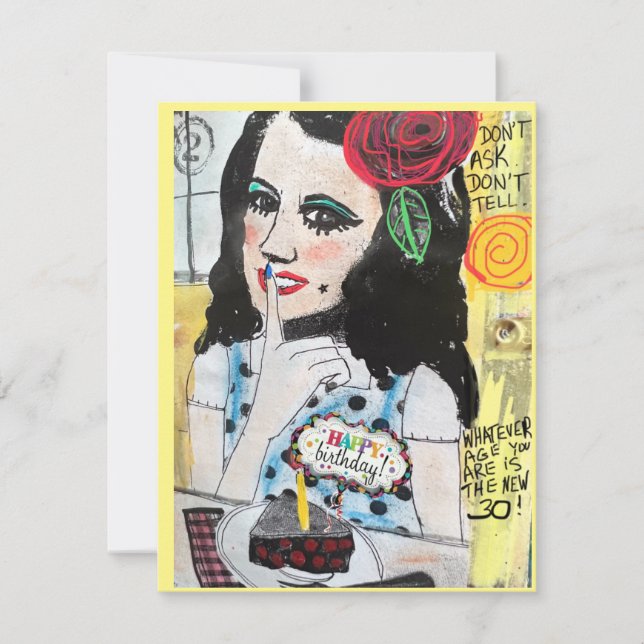 Cartão De Festividades Notecard plana (Frente)