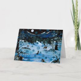 Cartão De Festividades Notecards Flocos de Neve Cascade