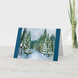 Cartão De Festividades Nova Neve, por Munch, Fine Art