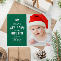 Novo bebê fofo duas fotos verde Natal