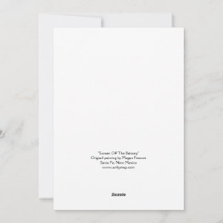 Cartão De Festividades Novo Sunset do México: A Terra do Encantamento