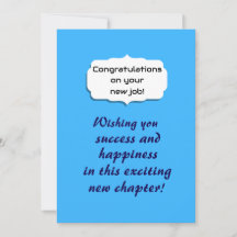 Novos Parabéns de Trabalho