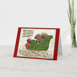 Cartão De Festividades Now Dasher, Now Dancer…