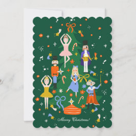 Cartão De Festividades Nozes de Natal