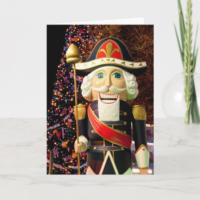 Cartão De Festividades Nutcracker (Frente)