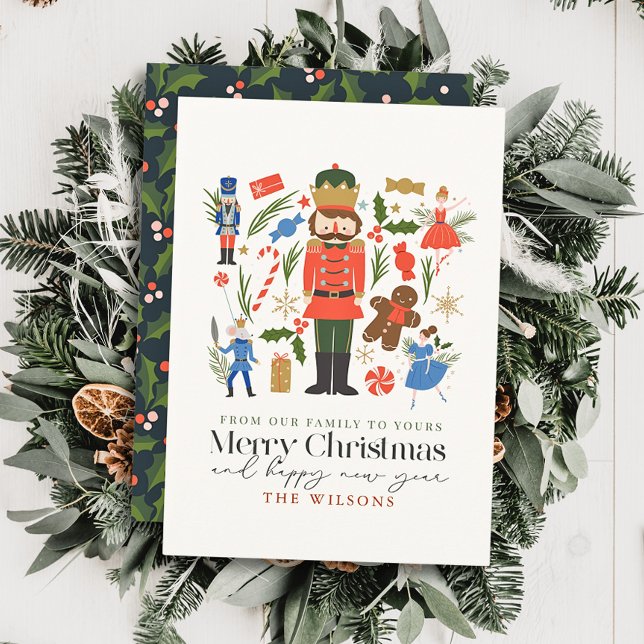 Cartão De Festividades Nutcracker (Criador carregado)