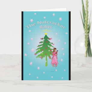Cartão De Festividades Nutcracker Ballet Clara