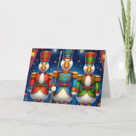 Cartão De Festividades Nutcracker Christmas Geese