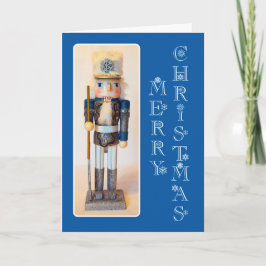 Cartão De Festividades Nutcracker Floco de Neve Feliz Natal