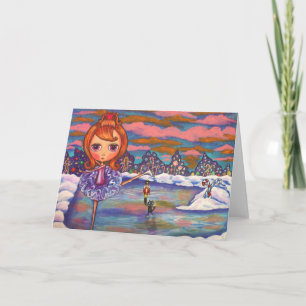 Cartão De Festividades Nutcracker Ice Ballet Card