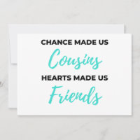 O Acaso Nos Fez Primos Corações Nos Fez Amigos 2