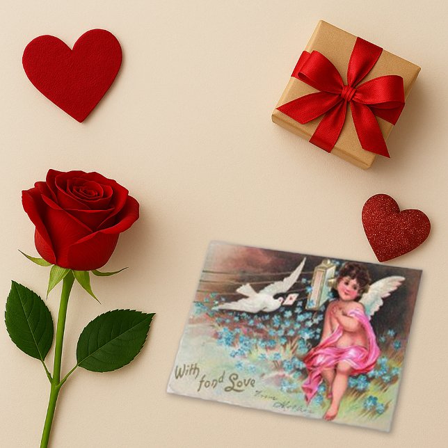 Cartão De Festividades O amor de mãe do Victorian (Criador carregado)