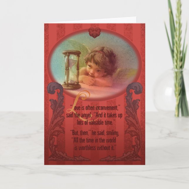 Cartão De Festividades O amor vale o esforço! - para pais (Frente)