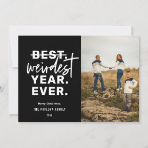 Cartão De Festividades O Ano Mais Esquisito De Todos Os Negros