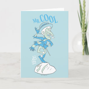 Cartão De Festividades O ANO SEM UM PAPAI NOEL™ Mr. Cool