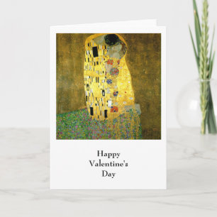 Cartão De Festividades O Beijo de Gustav Klimt