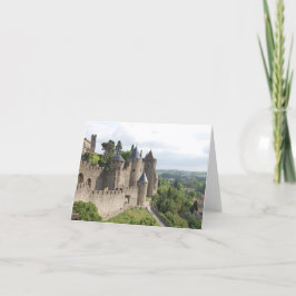 Cartão De Festividades O castelo de Carcassonne, La menciona
