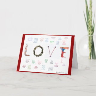 Cartão De Festividades O deus é…