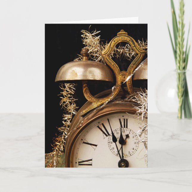 Cartão De Festividades O feliz ano novo! (Frente)