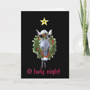 CARTÃO DE FESTIVIDADES O HOLY NIGHT