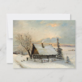 Cartão De Festividades O Início da Primavera | Alexei Savrasov