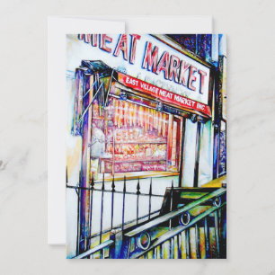 Cartão De Festividades O Jardim da Sabedoria da Aldeia Oriental