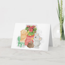 Cartão De Festividades O Jurro de Koala é o Natal