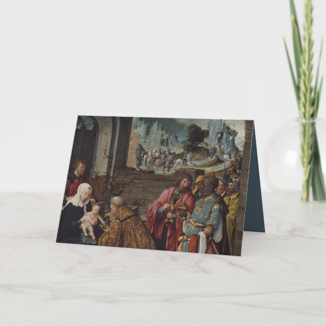 Cartão De Festividades O Magi (Frente)