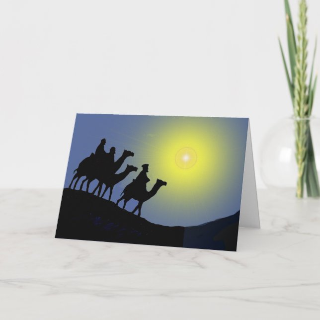 Cartão De Festividades O Magi (Frente)