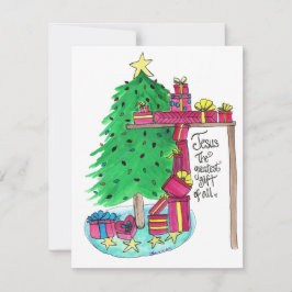 Cartão De Festividades O Maior Presente de Todos